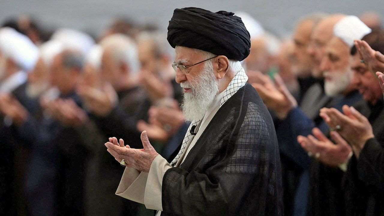 Iran's Supreme Leader Ayatollah Ali Khamenei.